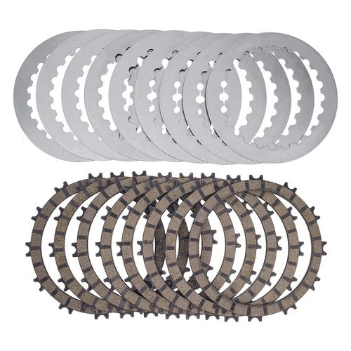 17pcs Clutch Plates for 250 Sxf Xcf 13-15 350 Sxf Xcf 11-16 500 Exc Xcw 12-16