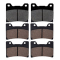 Front & Rear Brake Pads Yamaha FZR600 FZR1000 TDM850 FJ1200 Vmx 12 V-Max 1200