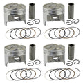 4X Piston & Rings Kit Std 49mm For Suzuki GSX250R GJ72A-74A GSF250 Bandit 250