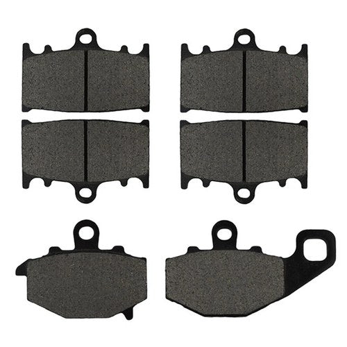 Front Rear Brake Pads For Kawasaki ZX600E Ninja ZX6 ZZR600 93-07 ZZR400 93-99