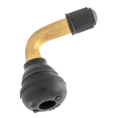 1pc PVR70 Angled Copper Tubeless Clamp In Wheel Rim Rubber Tyre Valve Car Air