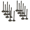 8 Pairs Intake Exhaust Valve Stems Kit For Kawasaki ZZR400 Zzr 400 1992-1994