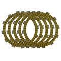 5pcs Clutch Friction Plates Kit For Kawasaki EX250 Ninja 250/250R 2008-2015