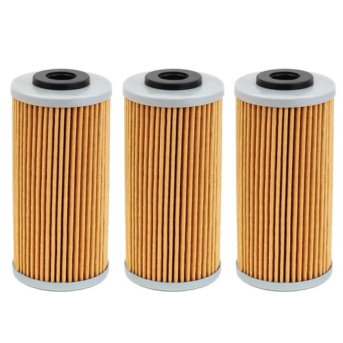 3pcs Oil Filters for BMW G450X 2009-2012 TC449 TE510 Sherco SE 250 300 450 500