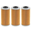 3pcs Oil Filters for BMW G450X 2009-2012 TC449 TE510 Sherco SE 250 300 450 500