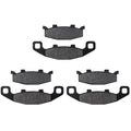 Front Rear Brake Pads For Kawasaki ZX600C Ninja 600R GPX600R 88-96 ZX-10 88-90