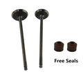 Intake Exhaust Valves For Kawasaki EL250 Eliminator EX250 Ninja ZZR250 GPX250R