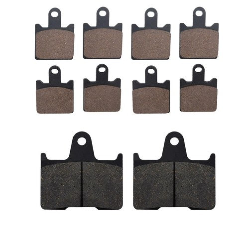 F&R Brake Pads for Kawasaki Concours 14 ZG1400 GTR1400 ZX1400R ZX 14 Ninja 08-21