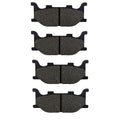 2 Pairs Front Brake Pads for Yamaha V-Star 1300 XVS1300 2007-2015