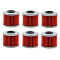 6X Oil Filters For Honda CRF150R CRF150RB CRF250R CRF250X CRF450R CRF450X