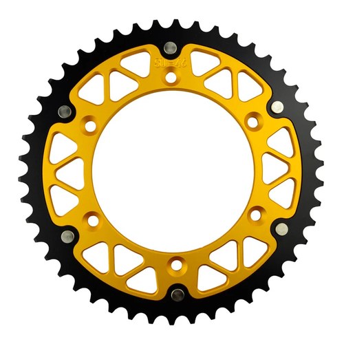 Hybrid 46T Rear Sprocket 520 For Suzuki RMZ250 RMZ450 RM125 RM250 DRZ400 E/S/SM