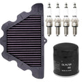 Air Oil Filter and Spark Plugs Tune UP Kit For Kawasaki Z900RS 2018-2023
