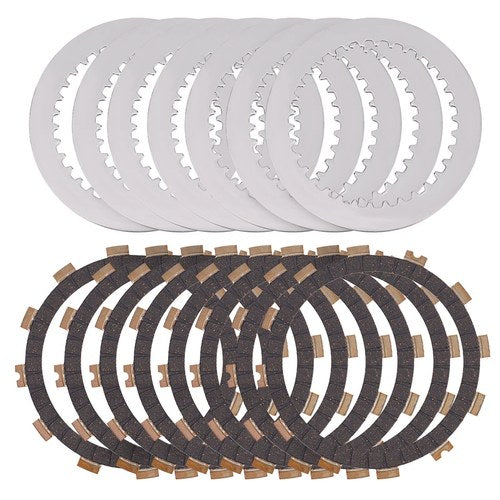 15pcs Friction & Steel Clutch Plates Kit for Kawasaki KX250F KXF250 2004-2018