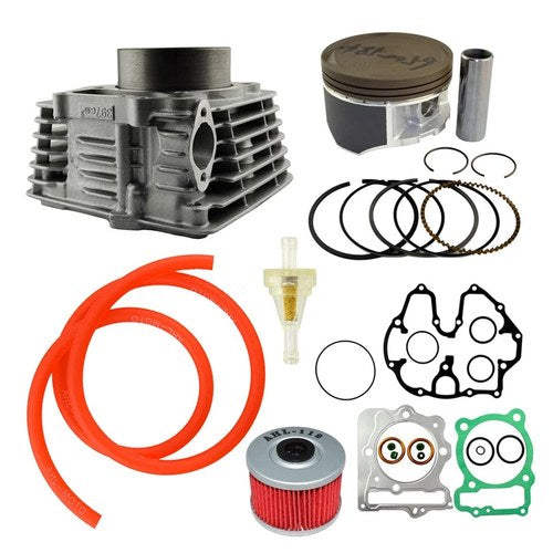 For Honda 400X XR400R Sportrax 400 TRX400EX Cylinder Piston Gaskets Top End Kit