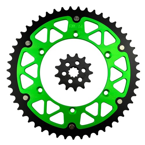 13T Front 46T Rear Sprocket For Kawasaki KX250F KXF250 04-16 Suzuki RMZ250 04-06