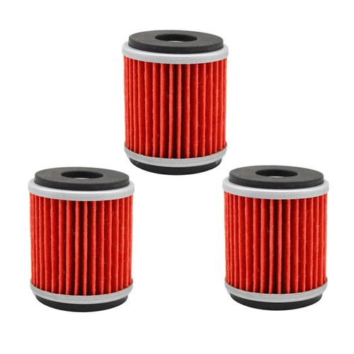 3X Oil Filters for Yamaha YFZ450 YFZ450R WR250F YZ250F YZ450F WR450F YFM250R