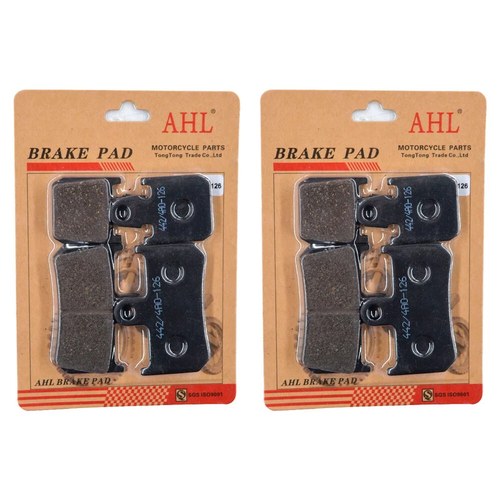 2 Pairs Front Brake Pads for Yamaha Yzf R1 07-14 MT-01 07-09 VMX1700 V-Max 09-14