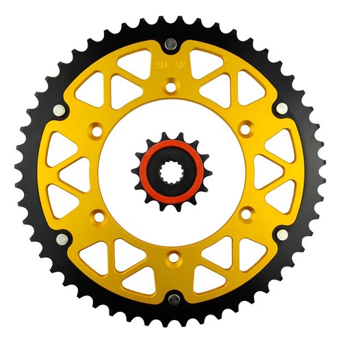 14T Front & 52T Rear Sprockets Kit For Suzuki DRZ400 E/S/SM RM250 RMX250 DR-Z250