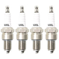4X Spark Plug for BR8ES BR9ES Harley Electra Glide Honda CR250R Suzuki RM80 RM85