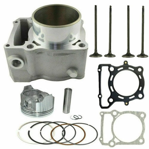 Top End Rebuild Kit For Kawasaki KLX300R KLX250 R/S/SF Cylinder Piston Valve