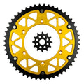 Front Rear Sprockets Kit 12/52 Tooth For Suzuki RM125 1998-2008 RMZ250 2007-2021