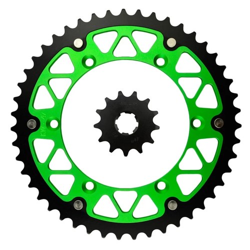 13T Front & 47T Rear Sprockets For Kawasaki KDX200 1984-2006 KDX220R 1997-2006
