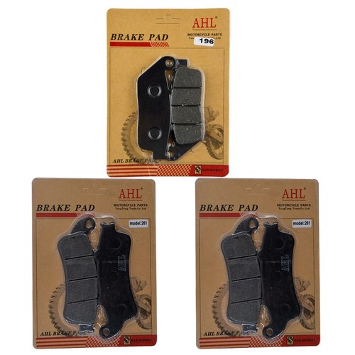Front & Rear Brake Pads for Victory Arlen Ness Vision 8 Ball Street Tour 08-12