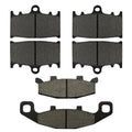 Front Rear Brake Pads For Kawasaki ZX600D Ninja ZX6 GPz900R ZR1100A Ninja ZX11
