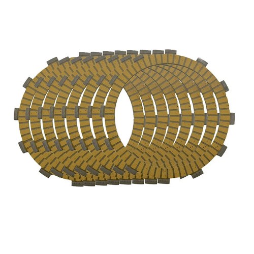 8X Clutch Plates For Kawasaki Vulcan VN900 07-13 VN800 95-06 Ninja 900R 84-86