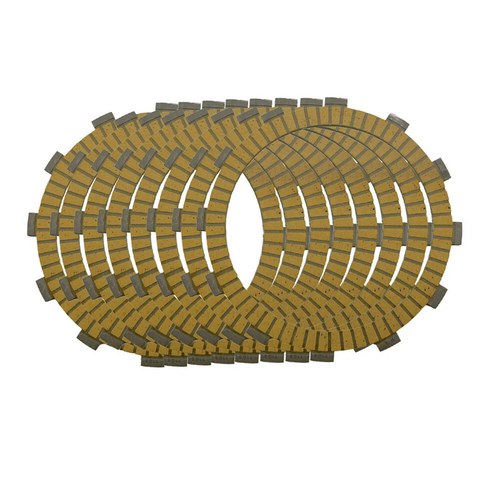 8X Clutch Friction Plate Kit For Kawasaki KX250 1992-2008 Suzuki RM250 1996-2002