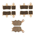 Sintered Front & Rear Disc Brake Pads Kit for Yamaha YZF-R1 2007-2014
