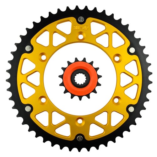 15T Front 49T Rear Sprockets Kit For Suzuki DRZ400 E/S/SM 00-23 RM250 88-09