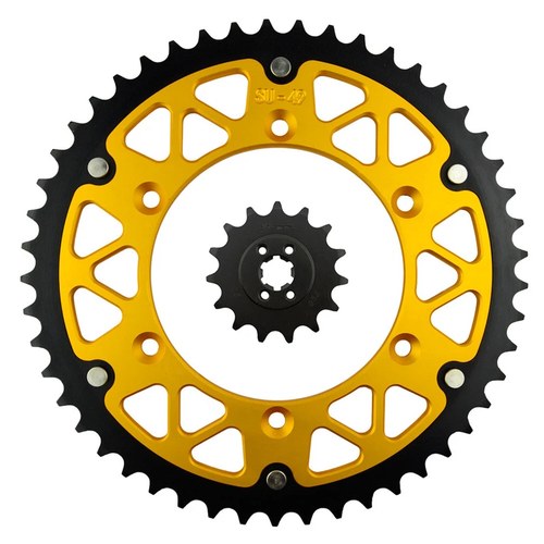 15T Front & 49T Rear Sprockets 520 Chain for Suzuki TS200R 1989-1994