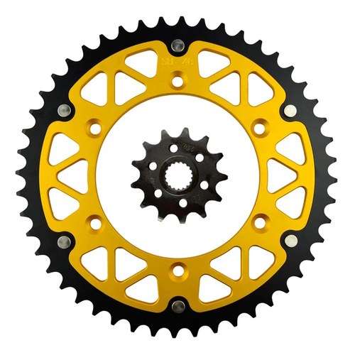 13T Front & 48T Rear Sprockets For Suzuki RM125 1998-2008 RMZ250 2007-2021