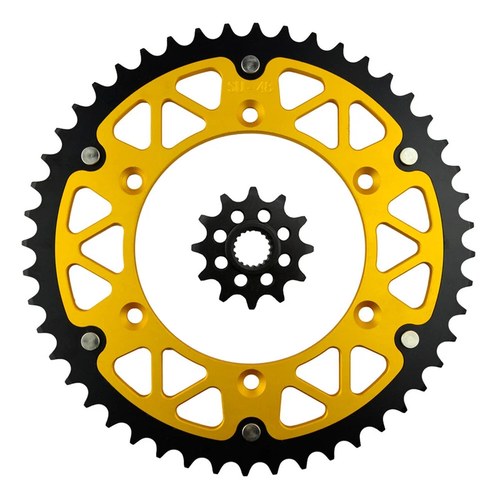 12T Front & 48T Rear Sprockets Kit For Suzuki RM125 1998-2008 RMZ250 2007-2021