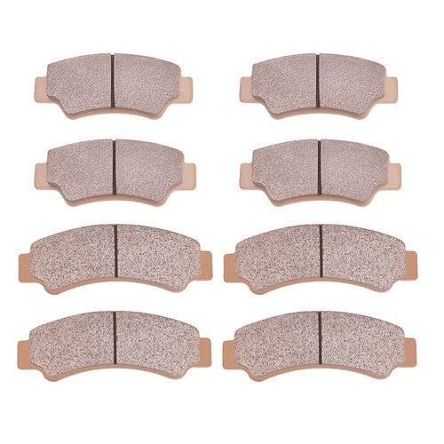 4 sets/8pcs Front & Rear Brake Pad For CFMoto Zforce Cforce Uforce 1000 UTV ATV