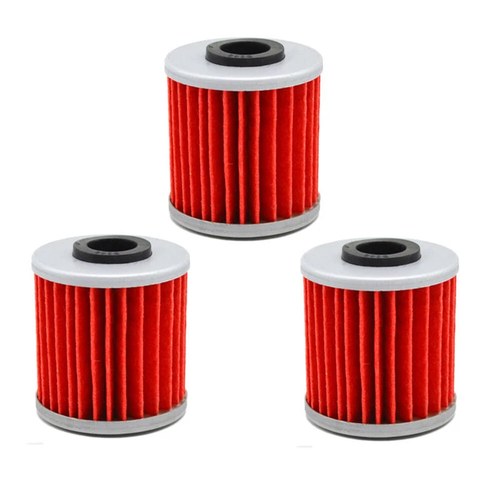3X Oil Filter For Kawasaki KX250F 04-18 KX450 19-24 Suzuki RMZ250 RMZ450 04-24
