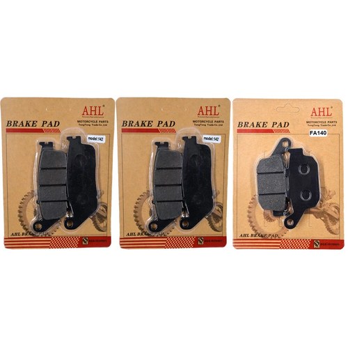 Front Rear Brake Pads for Honda CBR250RR 1990-1994 CBR400RR 87-94 CB400SF 92-95