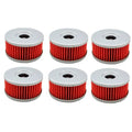 6X Oil Filters For Suzuki DR250 DR350 S/SE GN250 GZ250 Marauder TU250X SP250