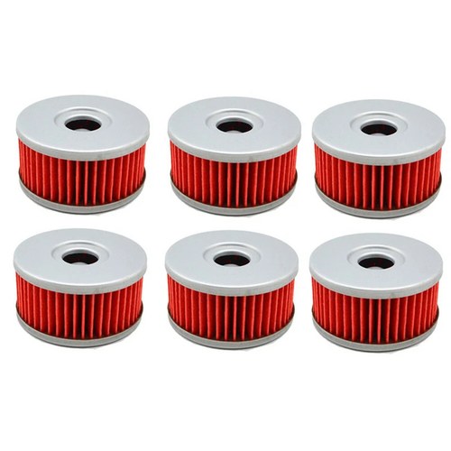 6X Oil Filters For Suzuki DR250 DR350 S/SE GN250 GZ250 Marauder TU250X SP250