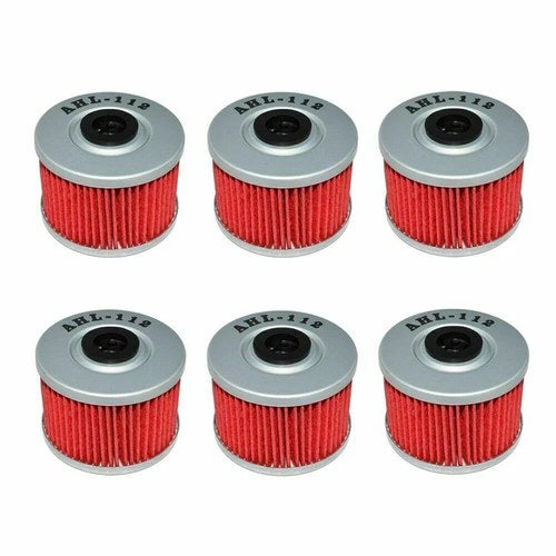 6X Oil Filters For Kawasaki KFX450R KLX110 KLX140 KLX300R KX450F KlX450R KL250