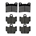 Front & Rear Disc Brake Pads Kit for Yamaha RZ350 1984-1985 RD350 1983-1984