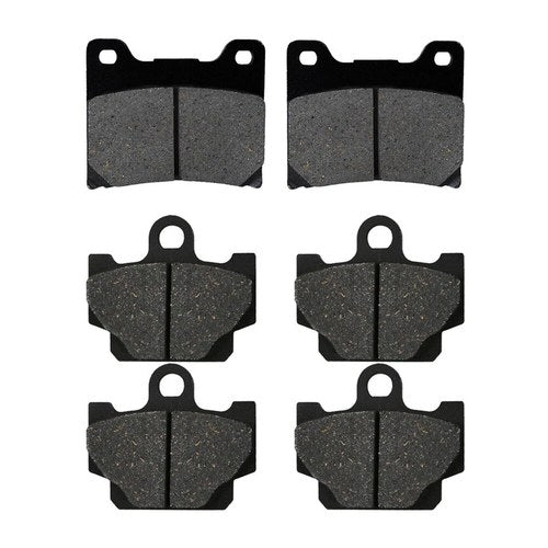 Front & Rear Disc Brake Pads Kit for Yamaha RZ350 1984-1985 RD350 1983-1984