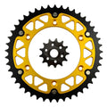 Front Rear Sprockets 13/46 Tooth 520 For Suzuki RM125 1998-2008 RMZ250 2007-2021