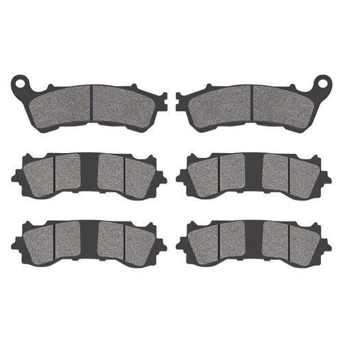 For 2018-2024 Honda Goldwing GL1800 Brake Pads Set Front And Rear 3 Pairs