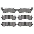 For 2018-2024 Honda Goldwing GL1800 Brake Pads Set Front And Rear 3 Pairs