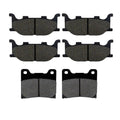 Front & Rear Brake Pads For Yamaha XVS1100 V-star 1100 Custom Classic 1999-2009