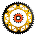15T-46T Front Rear Sprockets For Suzuki DRZ400 E/S/SM 2001-2021 RM250 1998-2008