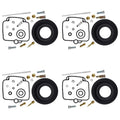 4 Sets Carburetor Repair Kit For Suzuki GSF400P GSF400 Bandit 400 1991-1993