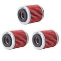 3pcs Oil Filters for Yamaha TTR250 WR250F WR400F WR426F YZ250F YZ400F YZ426F